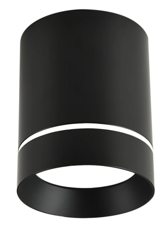 Reflektor sufitowy Candellux Tuba czarny 1 x GU10 x 15W IP20 wym: 7,9 x 7,9 cm - 1 szt.