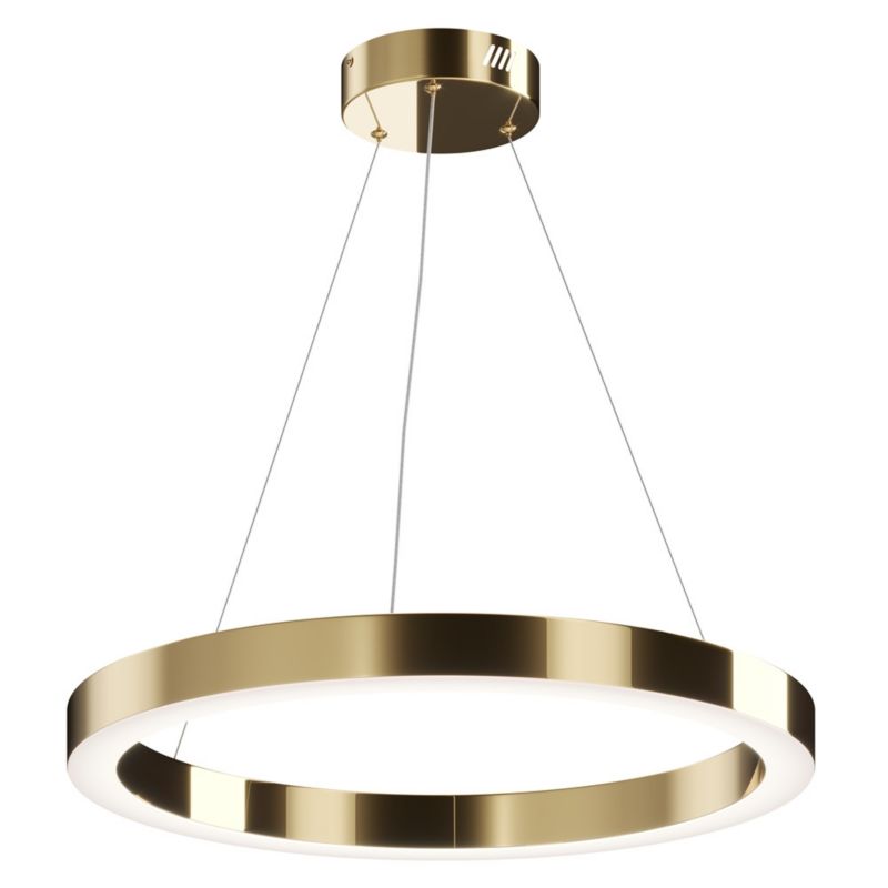Żyrandol Maytoni Saturno 3046 mosiężno-złoty rondo wbudowany LED 45W 1 szt.