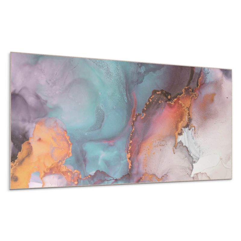 Kafelki samoprzylepne Wallfluent 60x30 cm Abstrakcyjne wzory fal i plam 6 szt.