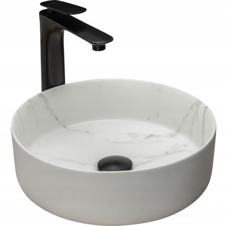 Umywalka nablatowa GTM Design Sami M8 Szara 1 szt.