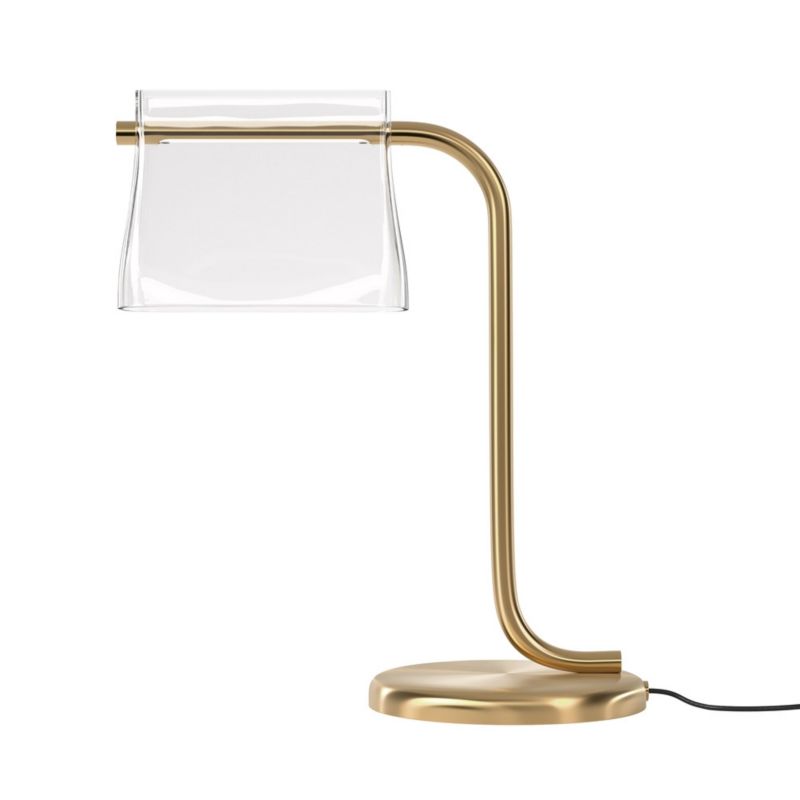 Lampa stołowa Maytoni Cabaret złoto-przezroczysty LED 8W 3000K 850lm IP20 wym: 48.5 x 22 x 41 cm metal - 1 szt.