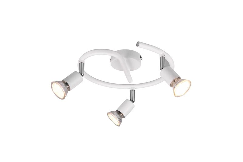 Lampa sufitowa wisząca RL Paris biała wym: 13,5 x 26 x 26 cm 3xGU10 x 1 szt.