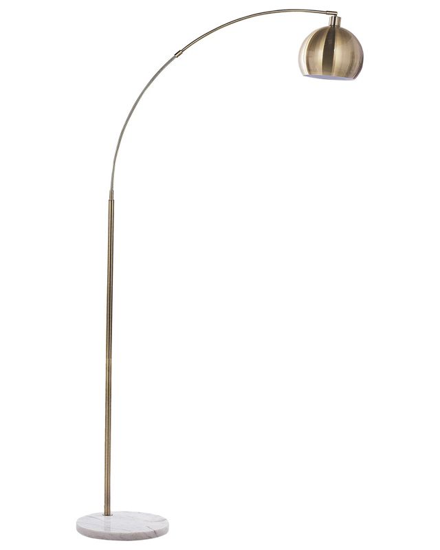 Lampa podłogowa Paroo Metal Mosiężny 1 szt.