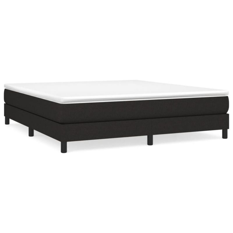 Łóżko kontynentalne WaszeMeble 180x200 cm czarne WM-3144095 1 szt.