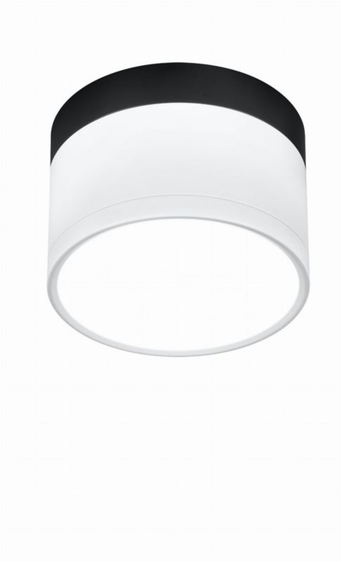 Spot oprawa sufitowa Candellux Tuba biało-czarny LED 9W 4000K 590lm IP20 wym: 8,8 x 8,8 cm aluminium - 1 szt.