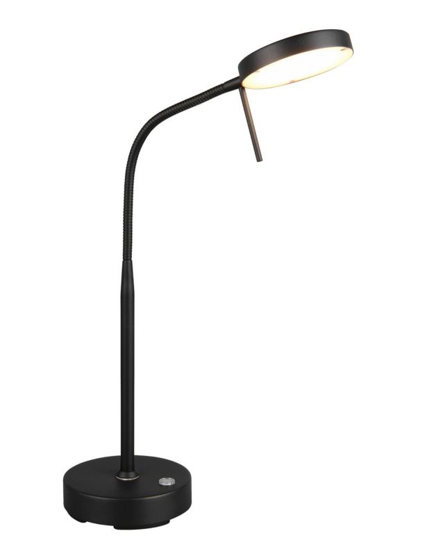 Lampa biurkowa RL Moreno czarna LED 3W 2700K-6000K 300lm bezprzewodowa IP20 wym: 45 x 14 cm metal - 1 szt.
