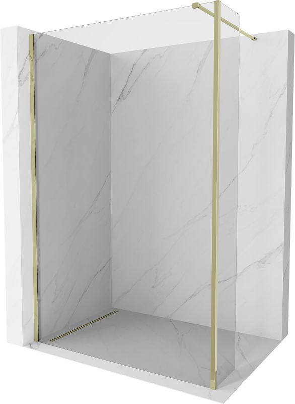 Ścianka prysznicowa Mexen Kioto transparent złoty 160 x 30 cm 800-160-212-50-00-030 1 szt.