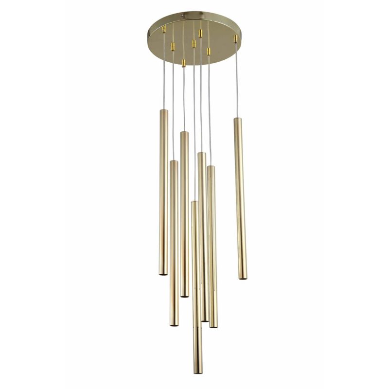 Żyrandol Light Prestige Lungo 1567 złoty szerokość 30 cm 7xG9 x 5W 1 szt.