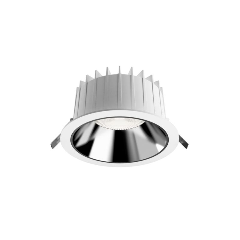 Oprawa sufitowa wpuszczana Nowodvorski Lighting Kea łazienkowa biała LED 40W 4000K 2700lm IP44 wym: 22 x 22 cm okrągła - 1 szt.