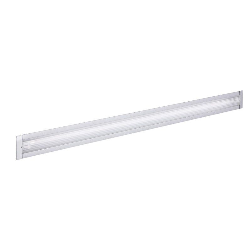 Oprawa sufitowa wpuszczana Italux Metrum srebrno-biała 1 x T5 x 35W IP20 wym: 7,8 x 150 x 5,5 cm Listwa - 1 szt.