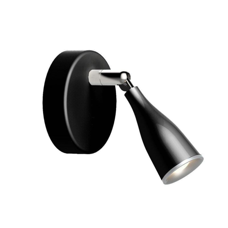 Kinkiet V-TAC Vt-805 czarny LED 4.5W 3000K 420lm IP20 wym: 9,4 x 10 x 4,5 cm - 1 szt.