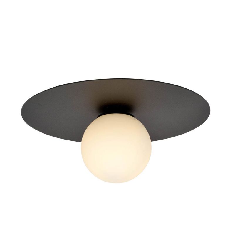 Lampa sufitowa wisząca Emibig Solar 2219 czarno-biała 43 cm szerokości 1xE14 x 10W 1 szt.