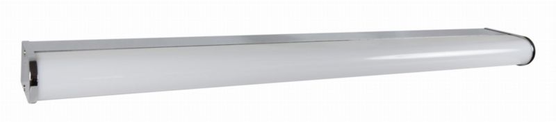 Kinkiet ścienny Candellux Lyrica biały chromowany LED 14W IP20 wym: 4 x 58 x 7 cm - 1 szt.