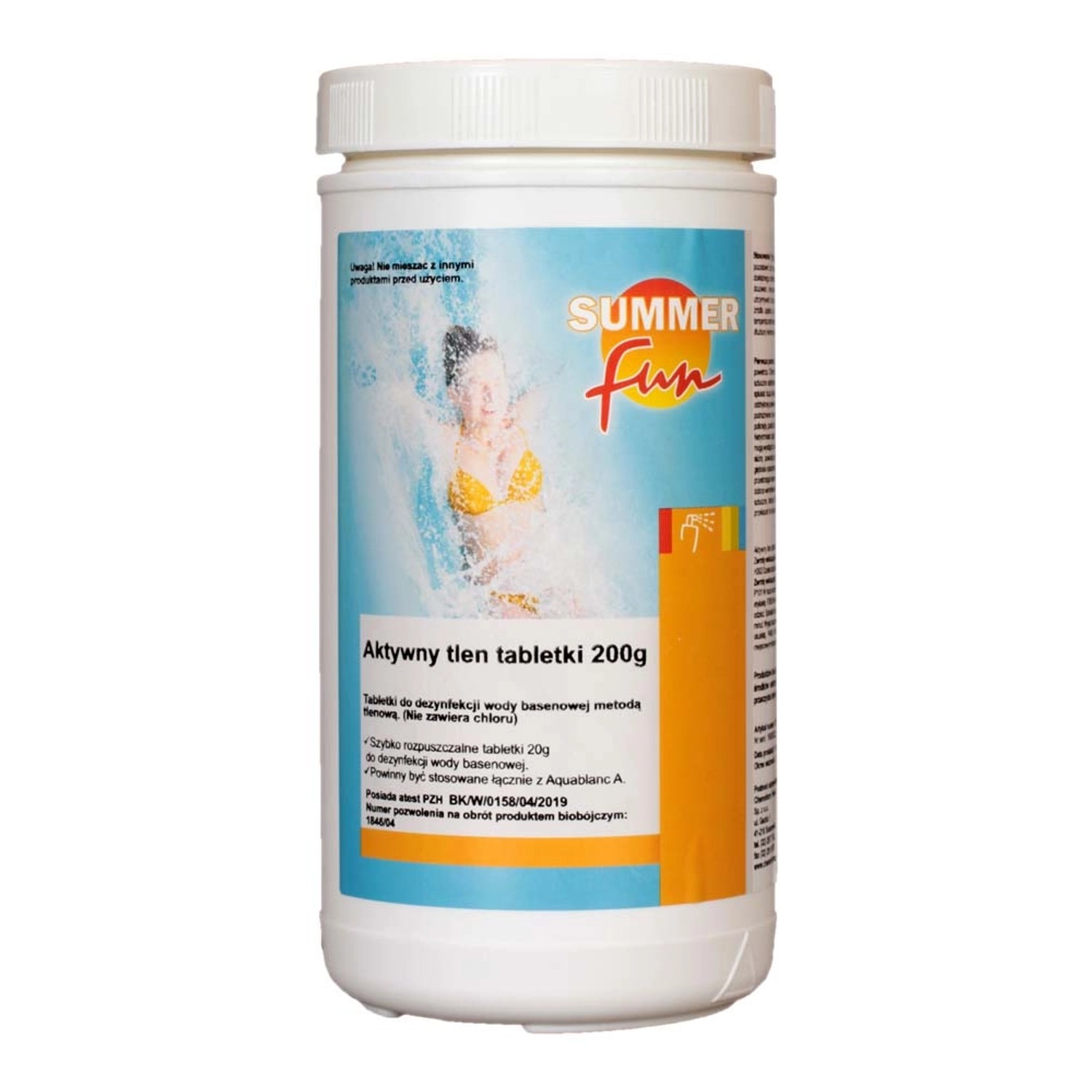 Tlen Aktywny tabletki 200 g