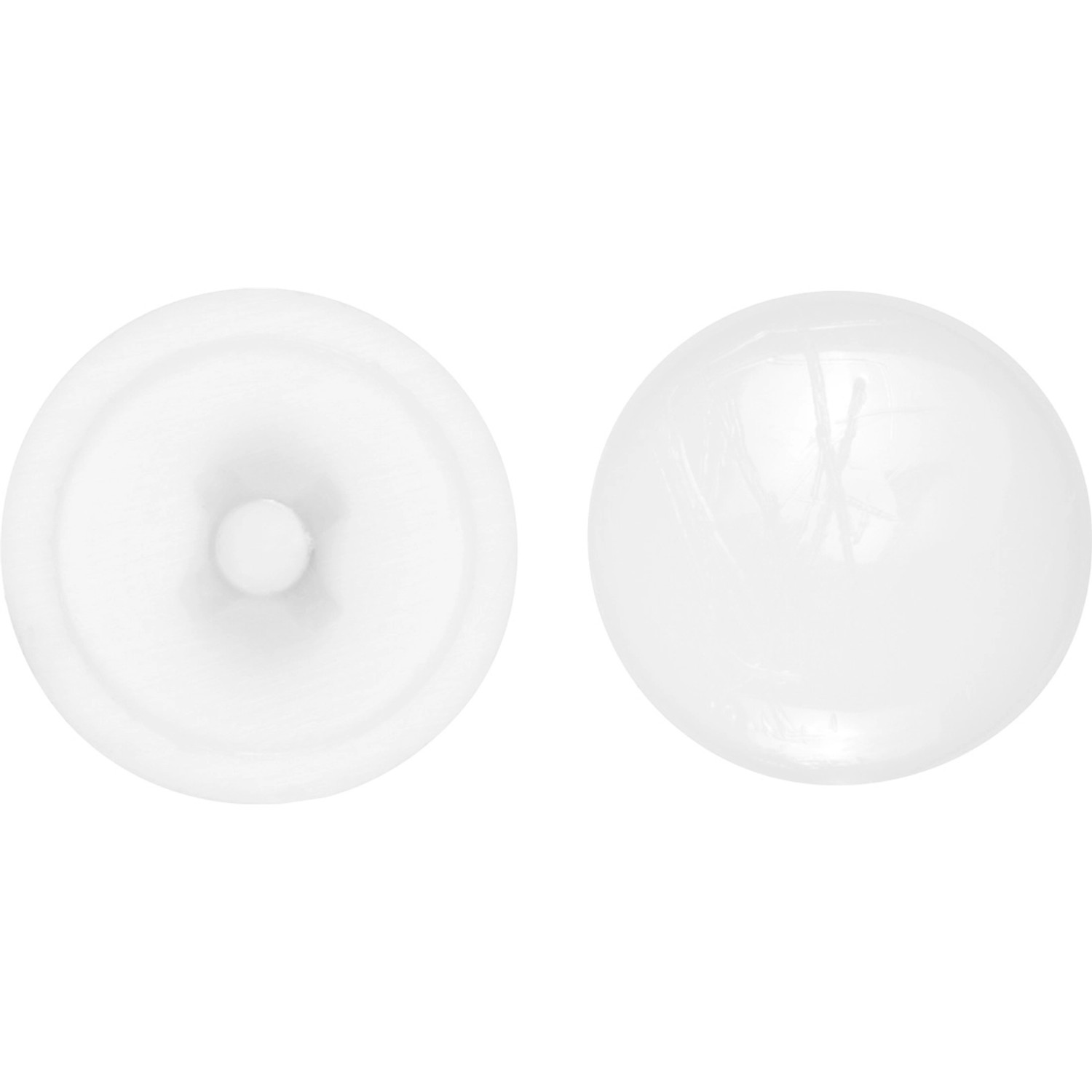 LUX Zaślepka PZ1 plastikowa biała 30 szt