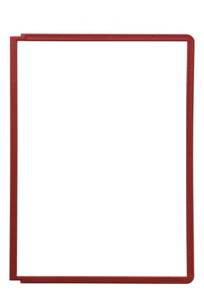 Panel informacyjny Durable Sherpa, A4, czerwony