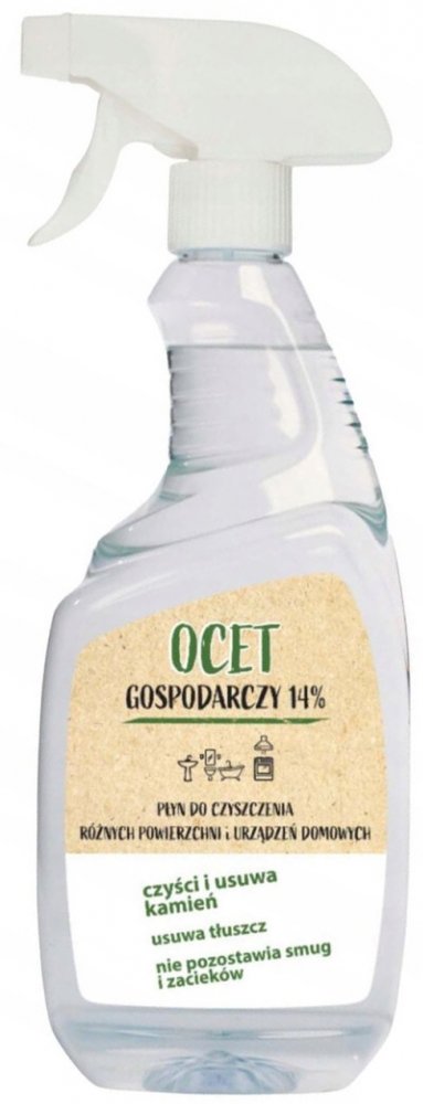 Ocet gospodarczy 14%/płyn do czyszczenia różnych powierzchni Gold Drop, 750ml