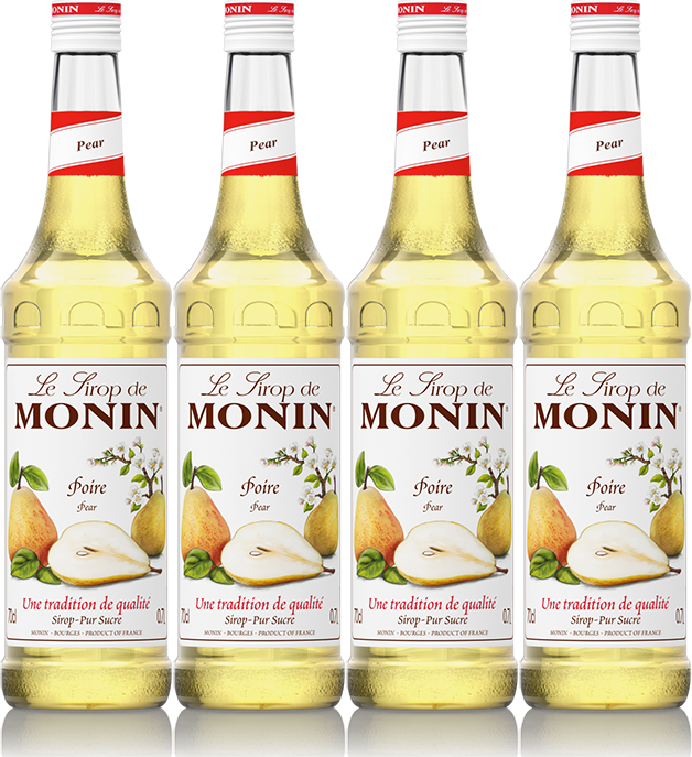 4x Syrop Monin, gruszkowy, 700ml