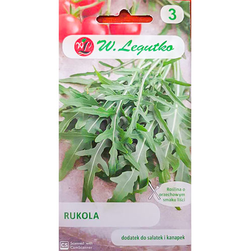 1 pac, Rucola - Semințe: Mod de ambalare: 0.5 g