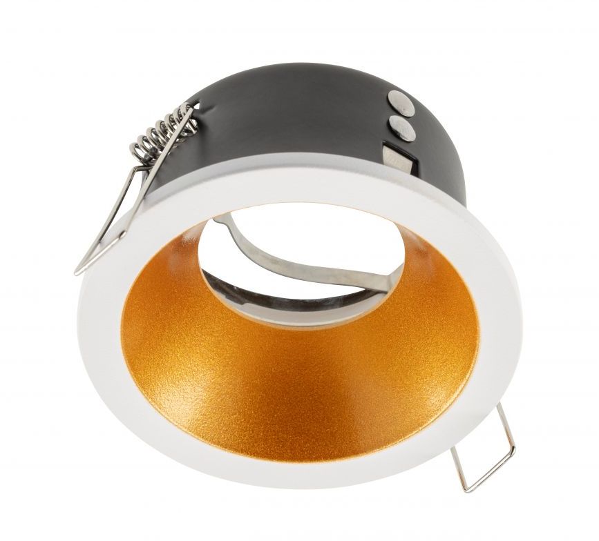 GTV Elva lampa do zabudowy biało-miedziana OP-ELVAOBM-13