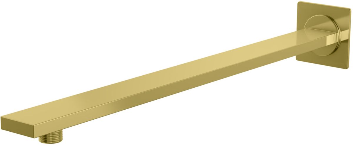 Kohlman Experience Gold ramię prysznicowe 40 cm ścienne złote WQEGD