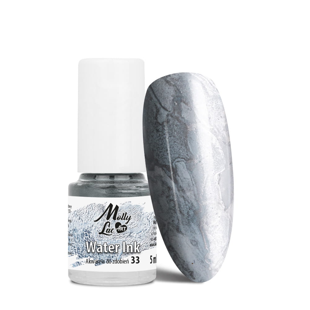 Water Ink MollyLac ART Metalic akwarela do zdobień Nr 33
