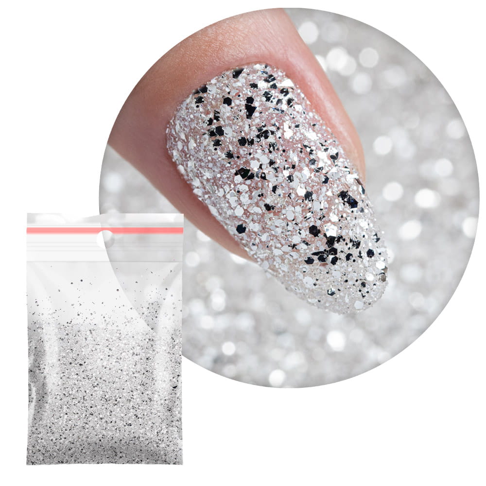 Kolorowa ozdoba do paznokci Pop-Up! Piegi Confetti Dropsy Kropki Kółeczka Princess Nails Nr 1 20g