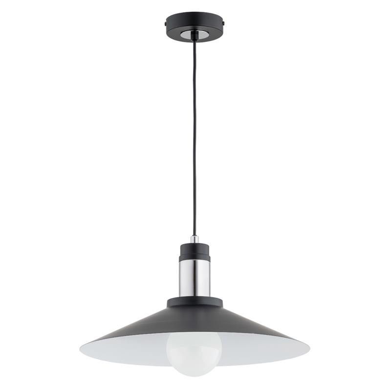 Lampa wisząca Alfa Bolero czarna-chromowana wym: 85 x 39,5 x 39,5 cm 1xE27 x 15W 1 szt.
