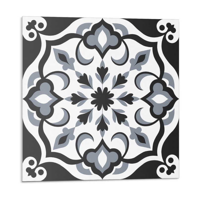 Kafelki samoprzylepne Wallfluent 30x30 cm Ornamentowy wzór kwiatowy 9 szt.