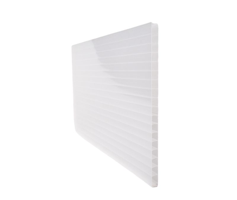 Poliwęglan komorowy TECH-PLAST 10mm opal mleczny 2,10 x 3,50m 1-kom 1 szt.