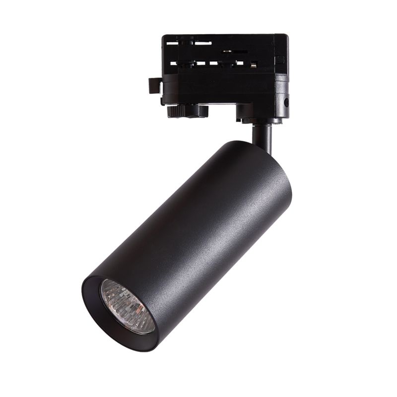 Reflektor MasterLED Idar szyna 3-fazowa GU10 fi60mm czarny mat 1 szt.