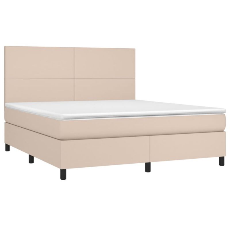 Łóżko kontynentalne WaszeMeble 160x200 Brązowe WM-3135836 1 szt.