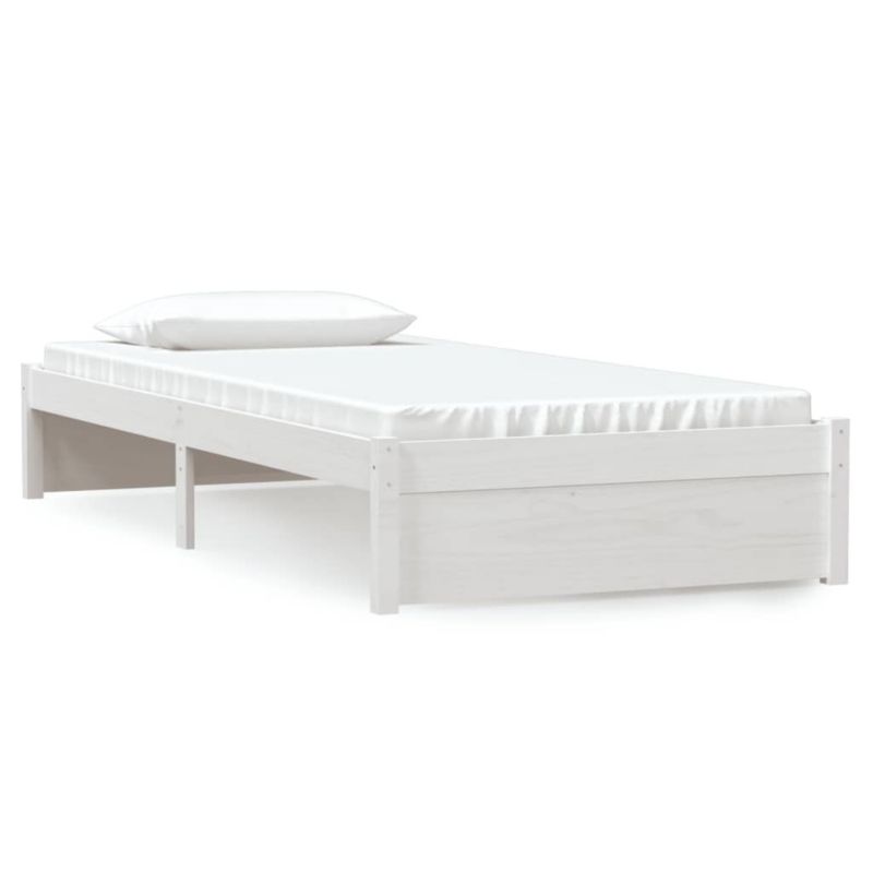 Łóżko drewniane WaszeMeble 90x200 cm biała WM-814935 1 szt.