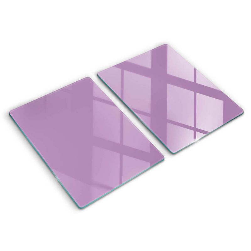 Szklana deska do krojenia Wallfluent 40x52 cm Kolor fioletowy 2 szt.