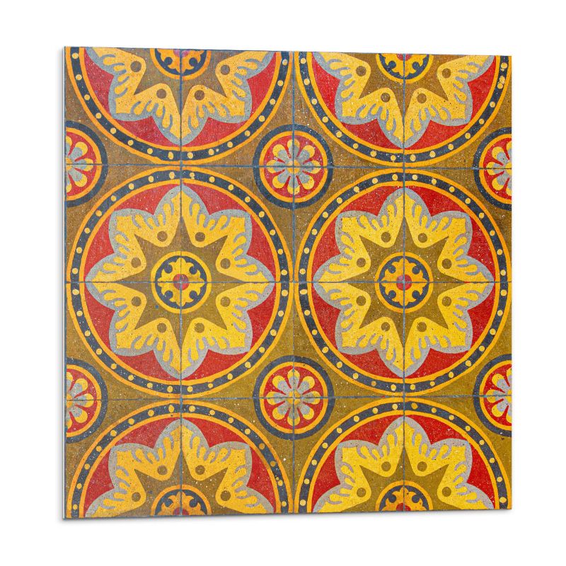 Kafelki samoprzylepne Wallfluent 20x20 cm Motyw kwiatowy ożywiający przestrzeń 20 szt.