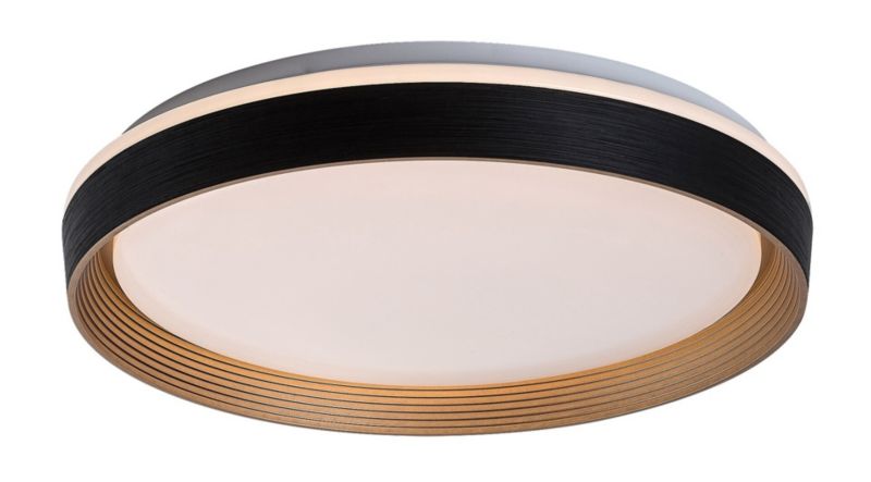 Plafon Rabalux Ladan brązowo-złoty-biały LED 48W 3000K-6500K 3000lm IP20 wym: 8 x 50 x 50 cm metal - 1 szt.