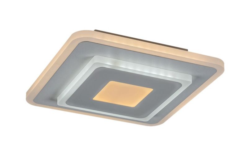 Plafon sufitowy nowoczesny Rabalux Taneli biały LED 12W 3000K-6000K 880lm IP20 wym: 5 x 20 x 20 cm metal - 1 szt.