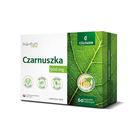 Biovitum liquid czarnuszka, 60 kapsułek