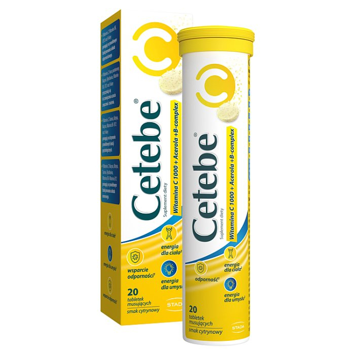 Cetebe, 20 tabletek musujących