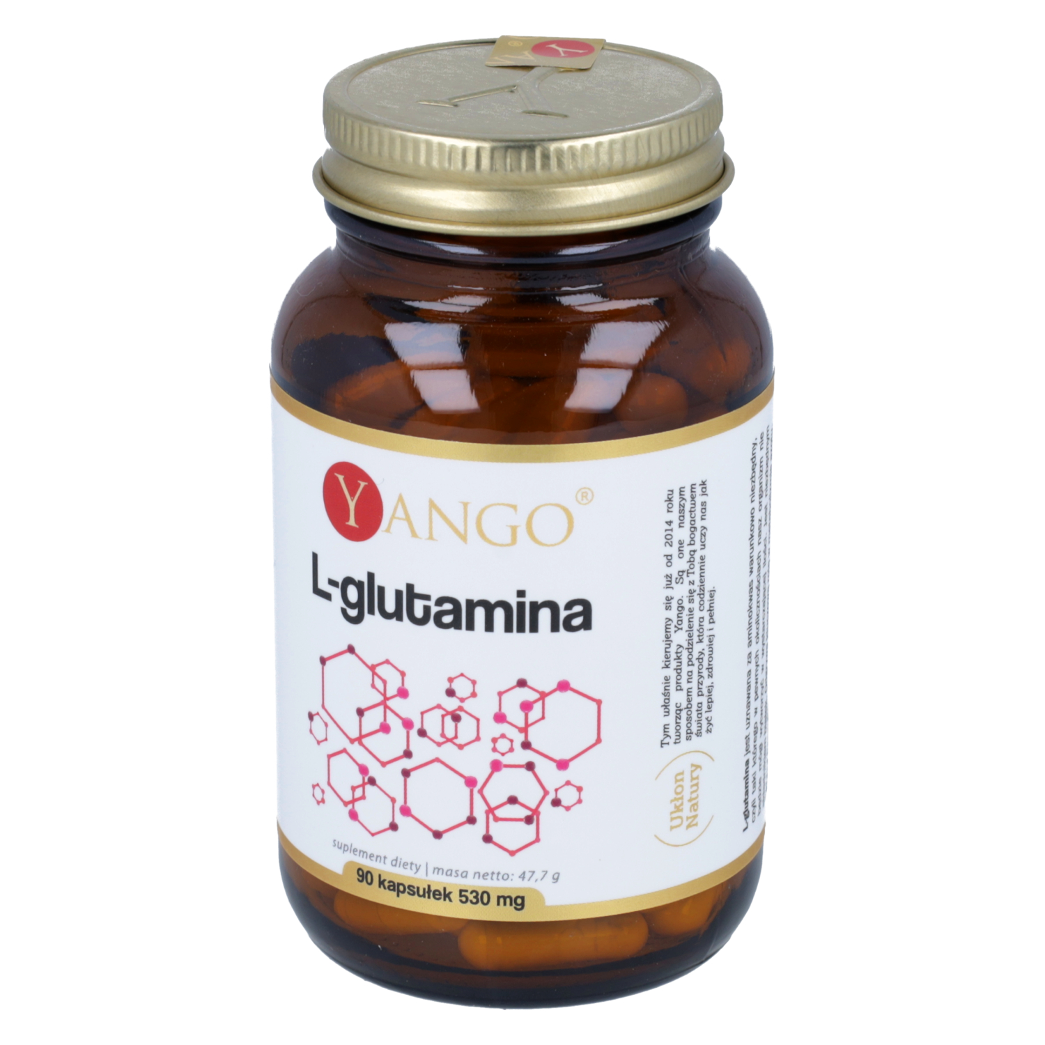 Yango l-glutamina, 90 kapsułek