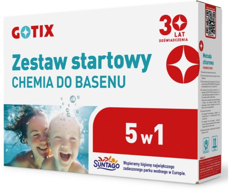 Zestaw startowy do basenu 5 w 1 Gotix kpl
