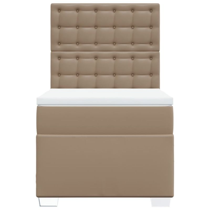 Łóżko kontynentalne WaszeMeble 100x200 cm Brązowe WM-3293011 1 szt.