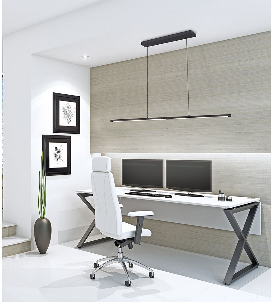 Mantra Torch lampa wisząca 1x21W czarny mat 6826