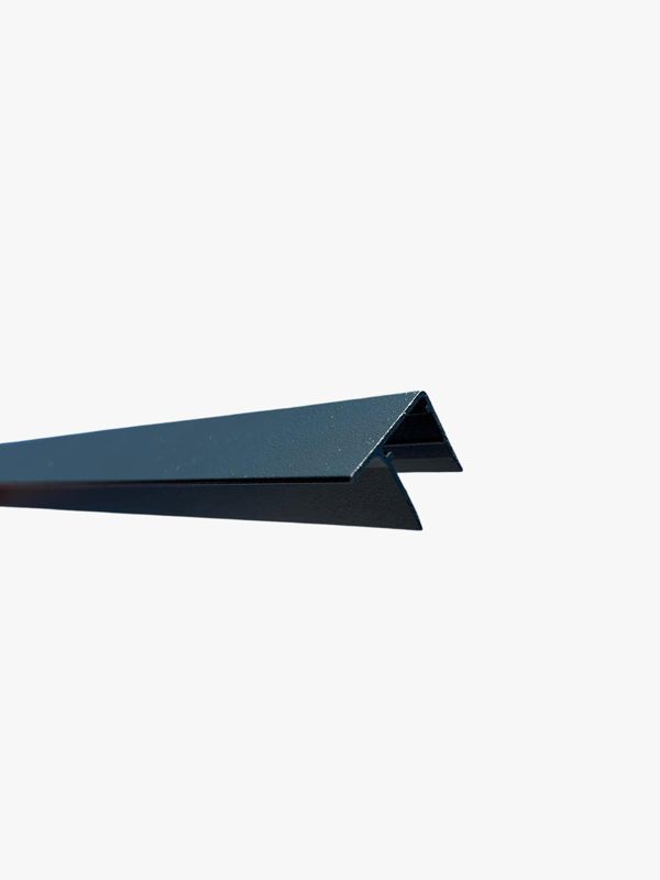 Profil zamykający TECH-PLAST aluminiowy F 10mm RAL 7016 (antracyt) 5,00m - 3 szt.