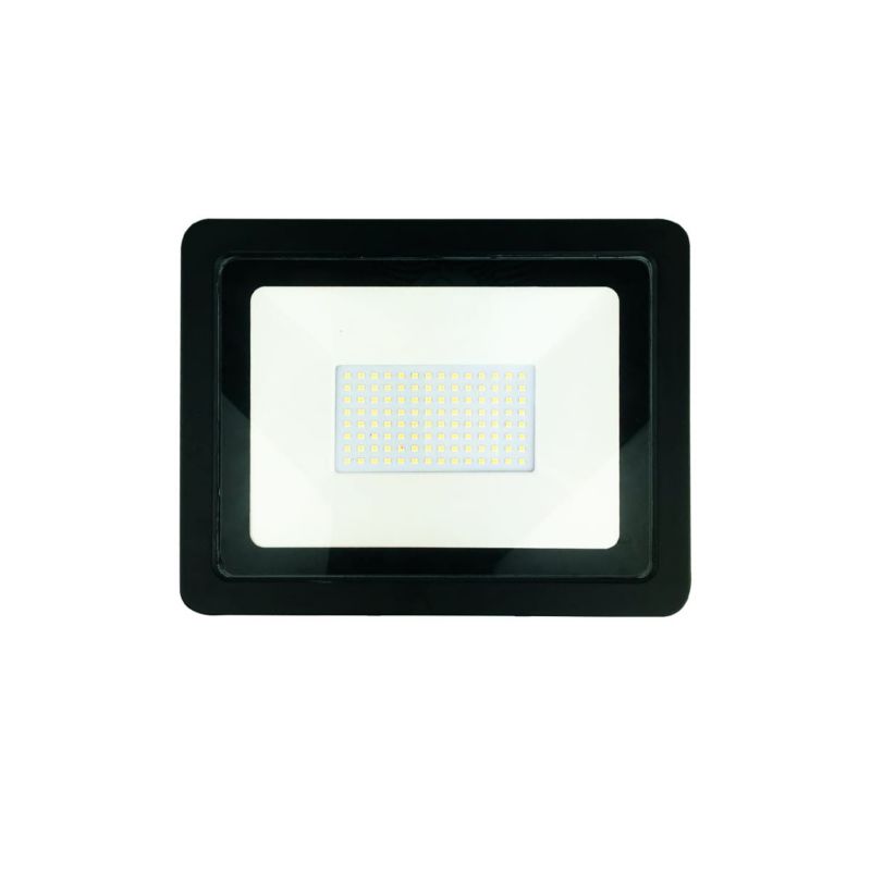 Naświetlacz LED Eko-Light czarno-transparentny LED 200W 6000K 16000lm IP65 wym: 28 x 38 x 3 cm metal - 1 szt.