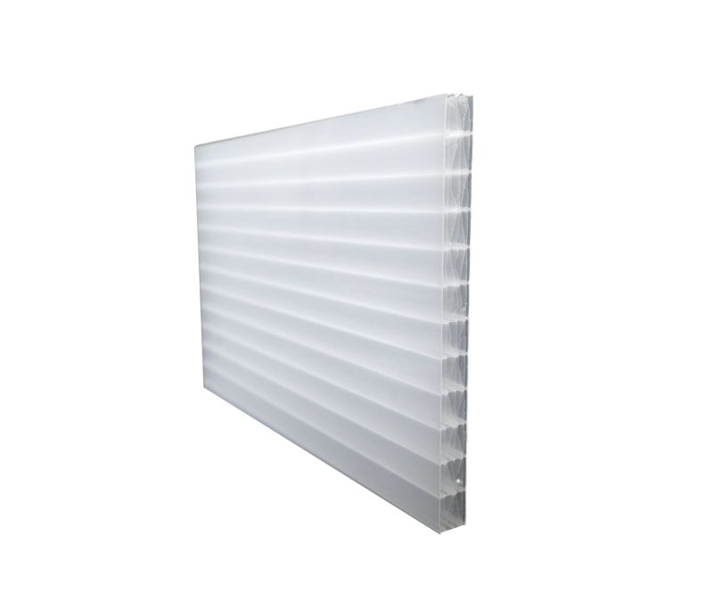 Poliwęglan komorowy TECH-PLAST 16mm opal mleczny 2,10 x 3,50m X-premium 1 szt.
