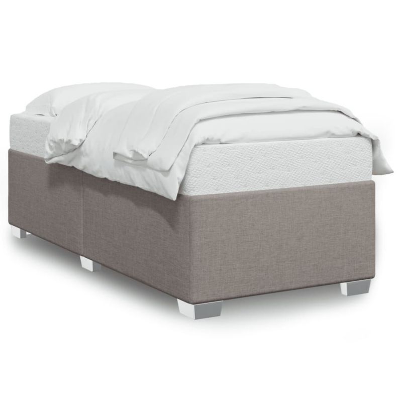 Łóżko tapicerowane WaszeMeble 90x190 cm Brązowe WM-3284440 1 szt.