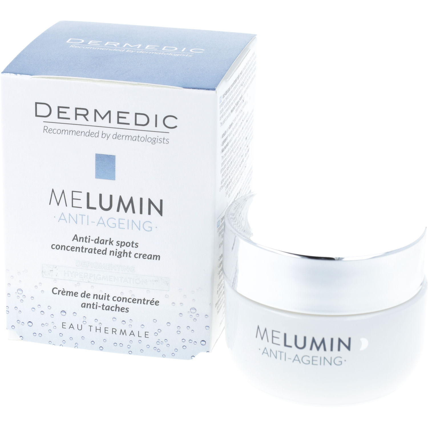 Dermedic melumin depigmenting - krem-koncentrat przeciw przebarwieniom, na noc, 50 ml