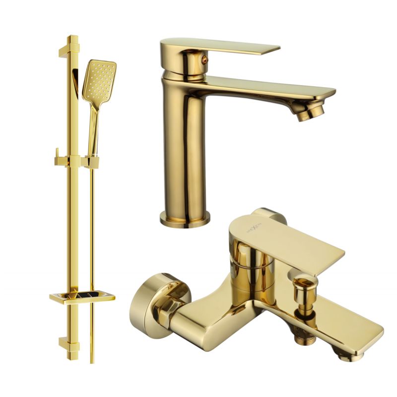 Zestaw wannowy Mexen Royo złoty 72203DQ62-50 1 szt.
