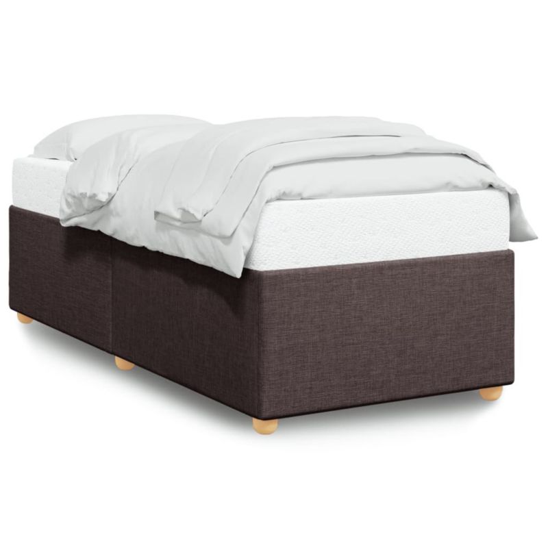Łóżko tapicerowane WaszeMeble 100x200 cm Brązowe WM-3284711 1 szt.